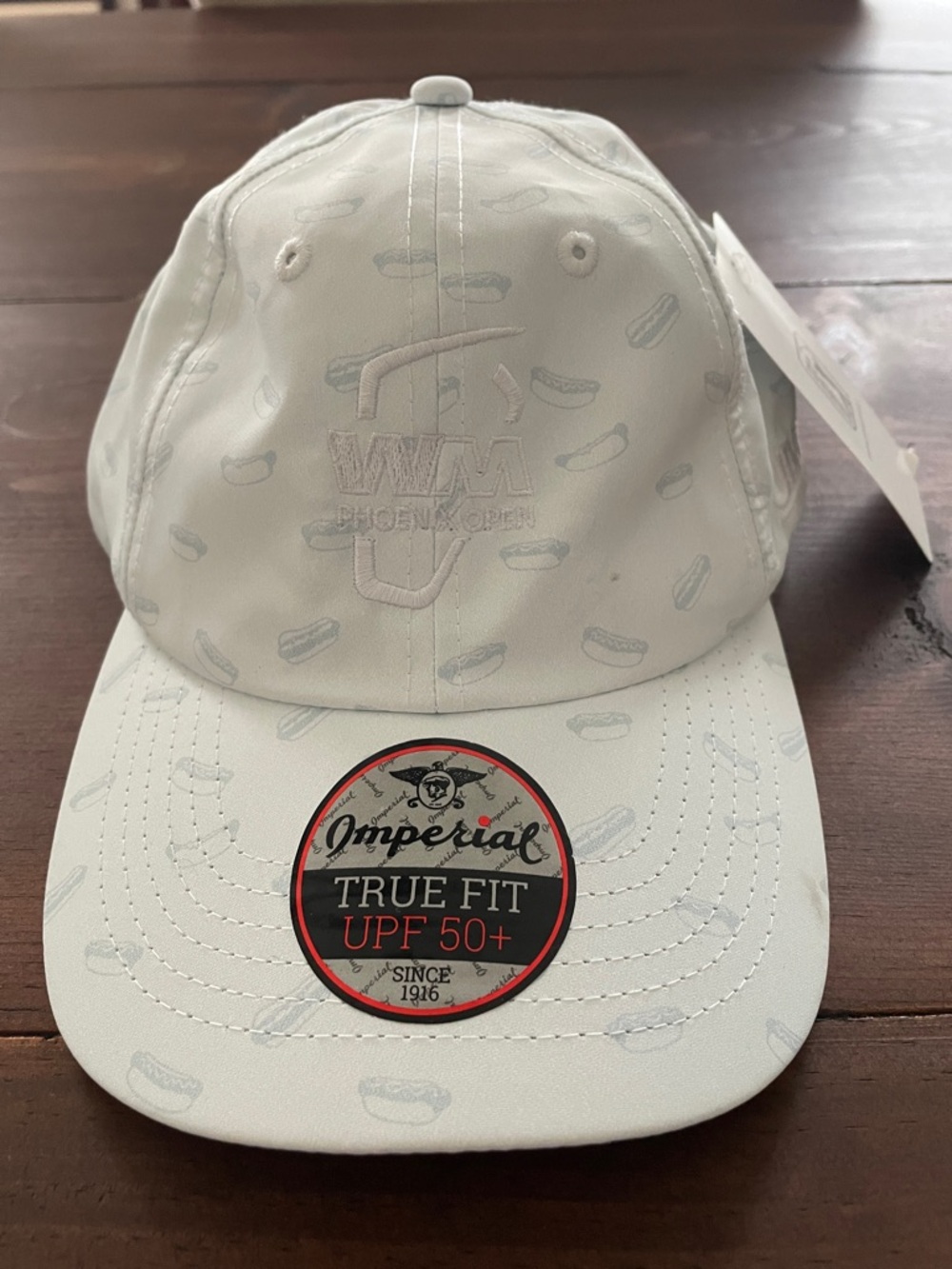 White WM Phoenix Open Embroidered Golf Hat